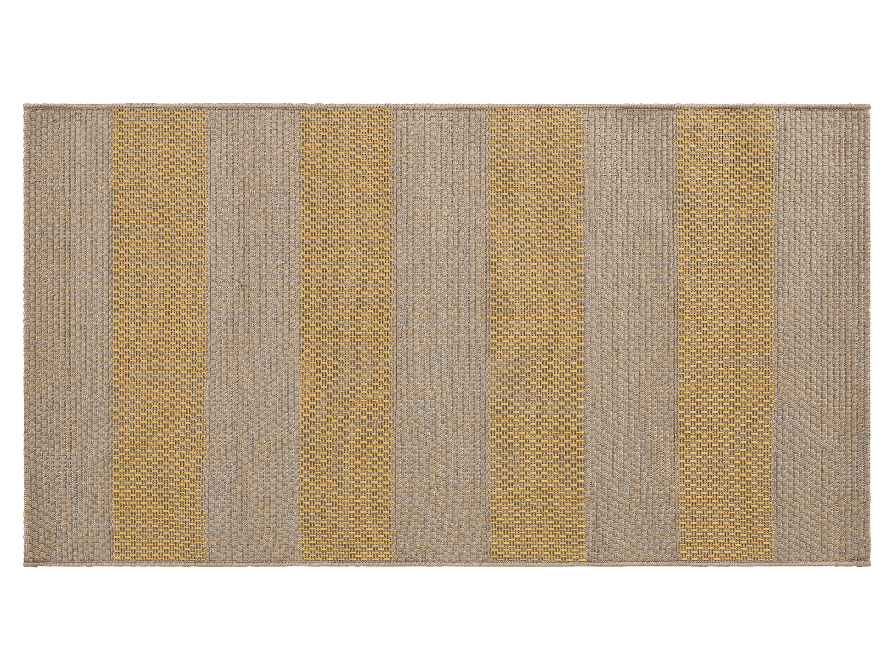 LIVARNO home Outdoorteppich 80 x 150 cm (beige/gelb) | 04335747039225