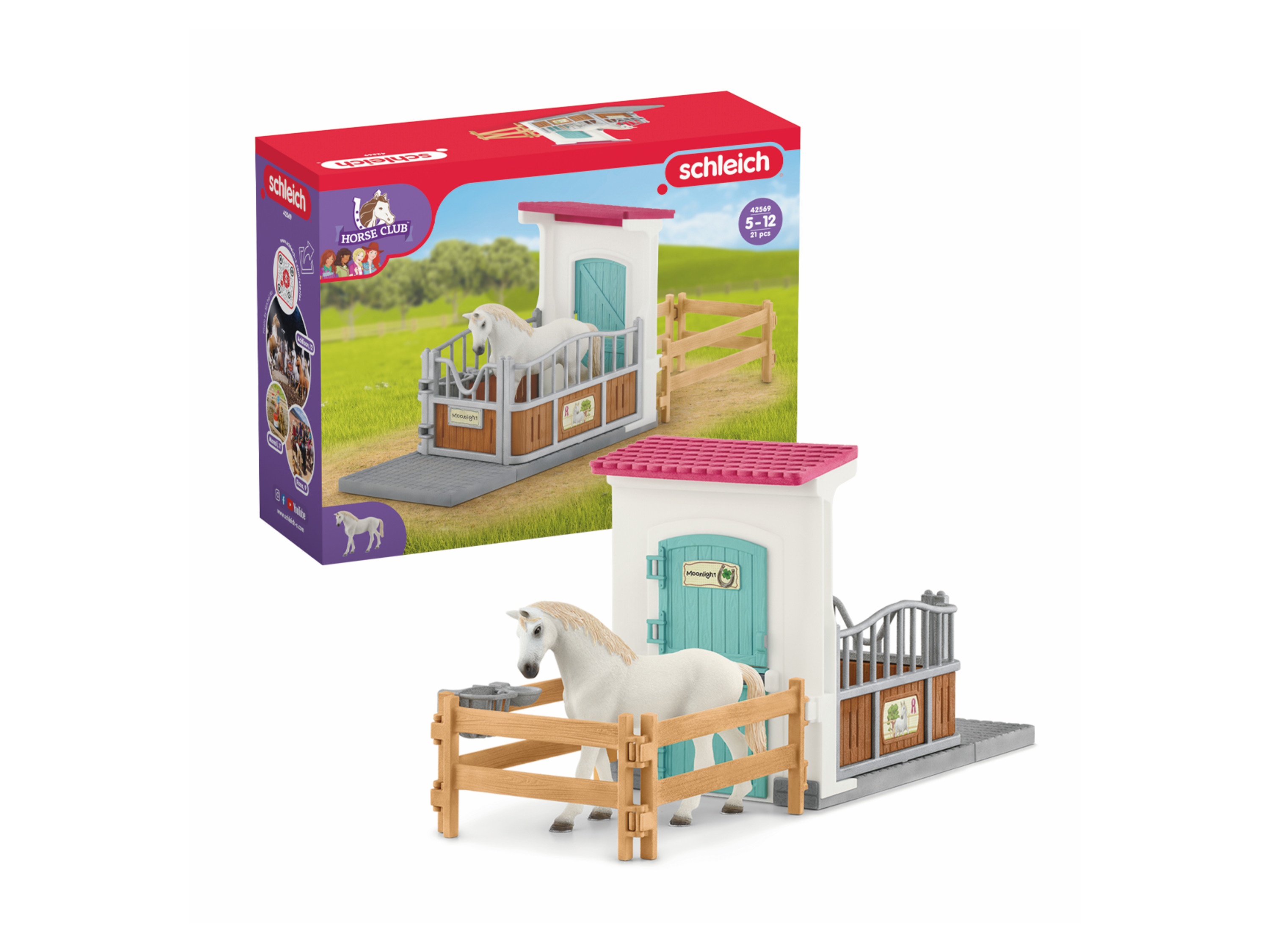 Schleich Horse Club Tori Princess Horse Box Plastic