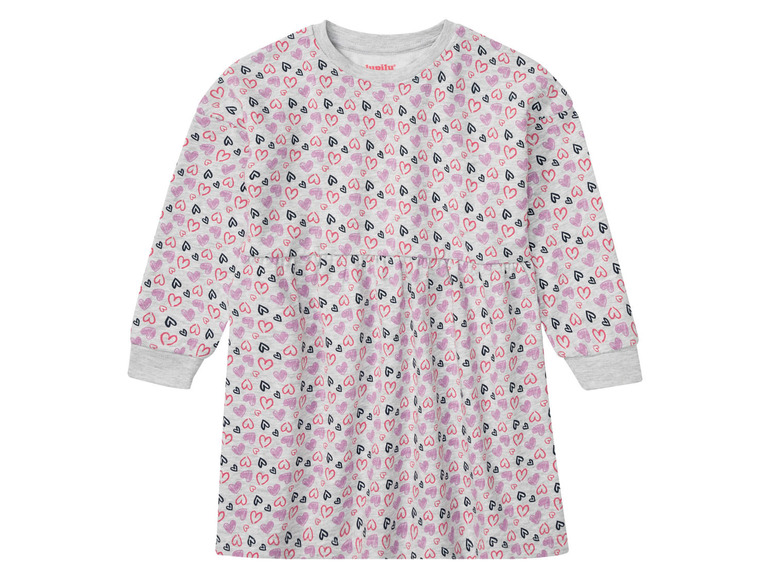 Gehe zu Vollbildansicht: lupilu Kleinkinder Mädchen Kleid, 2 Stück, mit Baumwolle - Bild 10