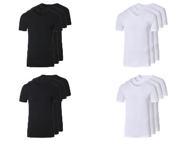 esmara Men Herren Feinripp-Unterziehshirts, 3 Stück