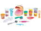 Play-Doh Zahnarzt-Set mit Mundmodell, Werkzeug und Knete.