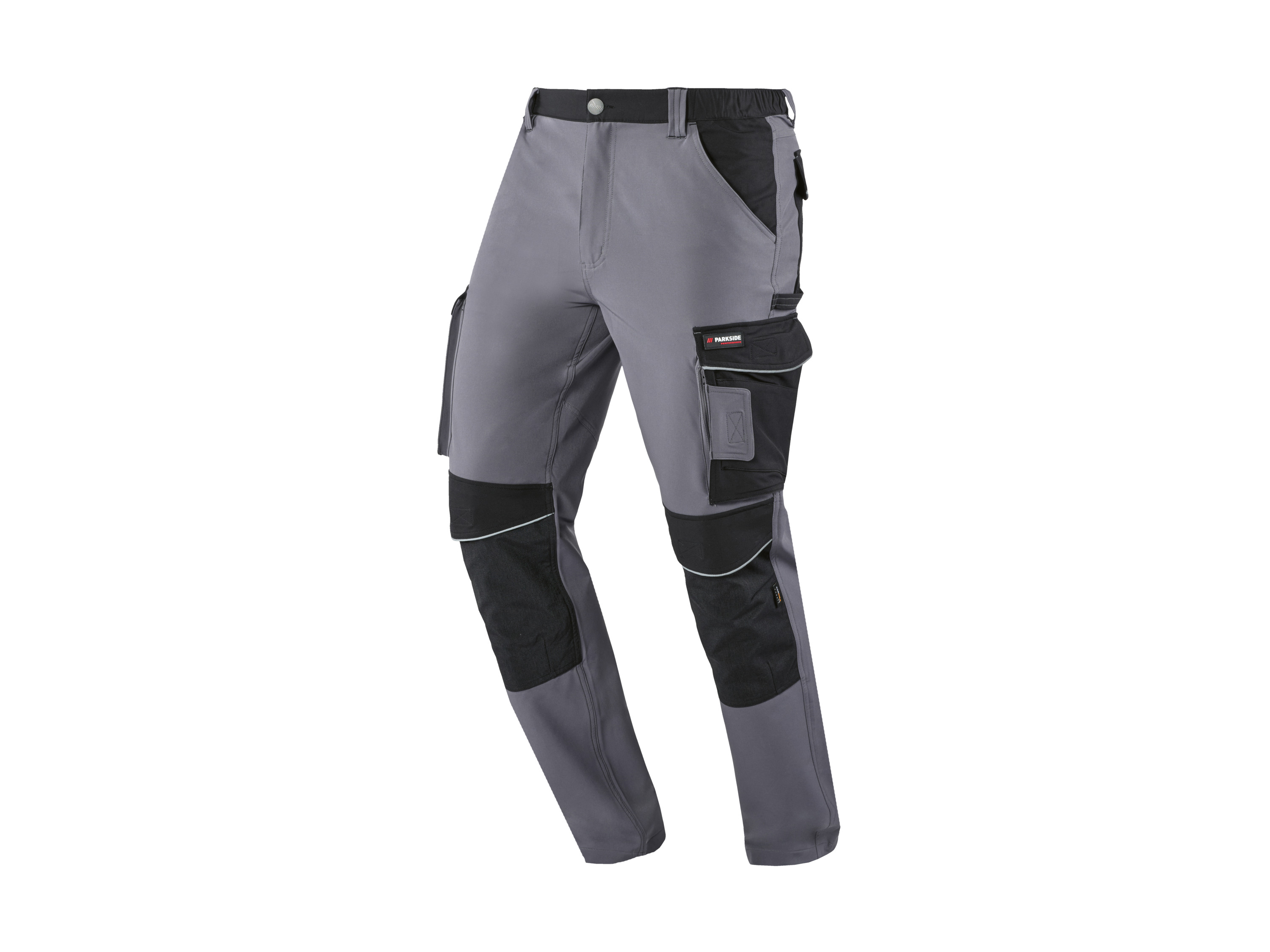 PARKSIDE PERFORMANCE® Herren Arbeitsbundhose (Grau, 50)