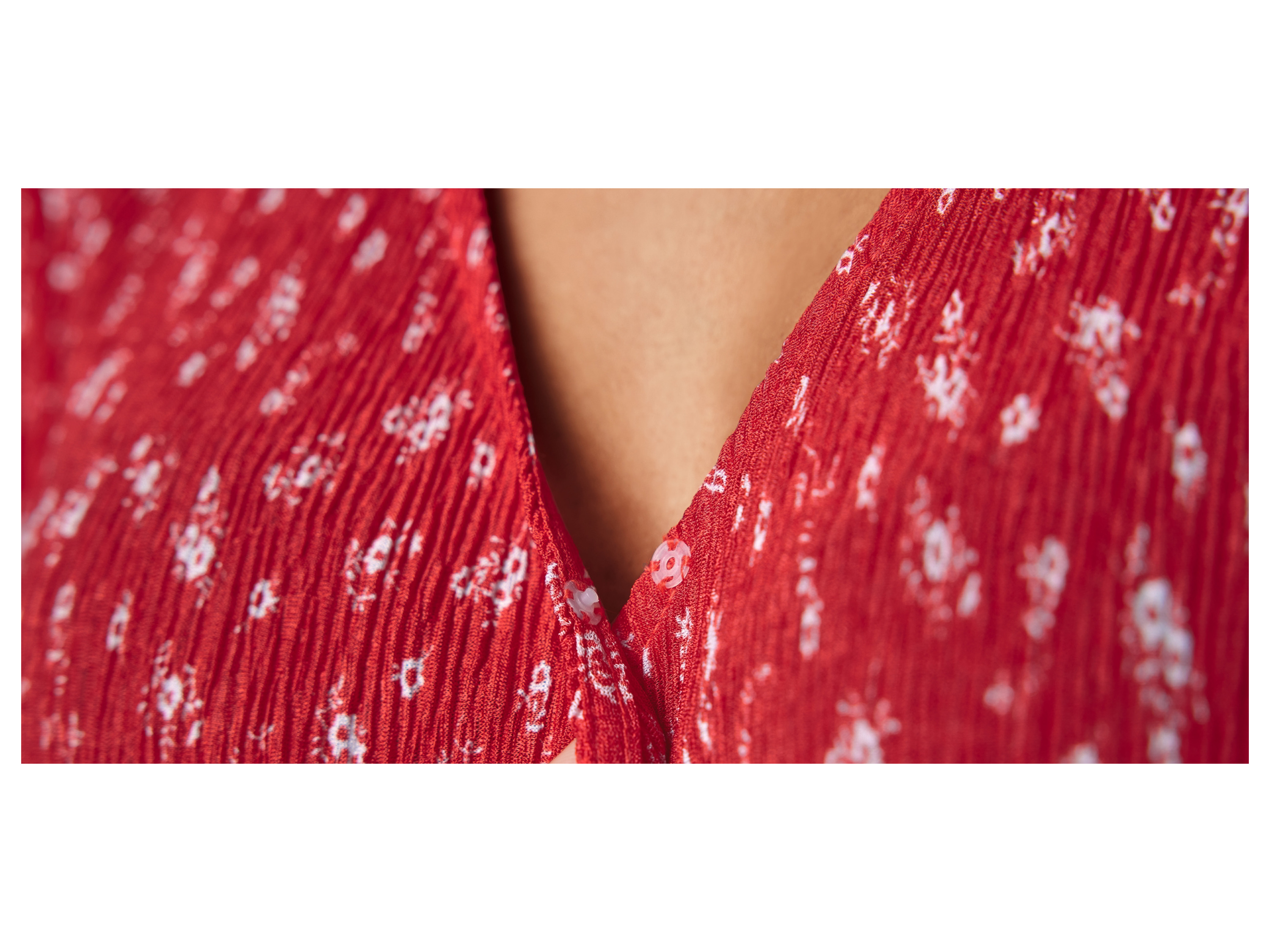 Thumbnail - esmara® Damen Wickelkleid (Rot, M (40/42))