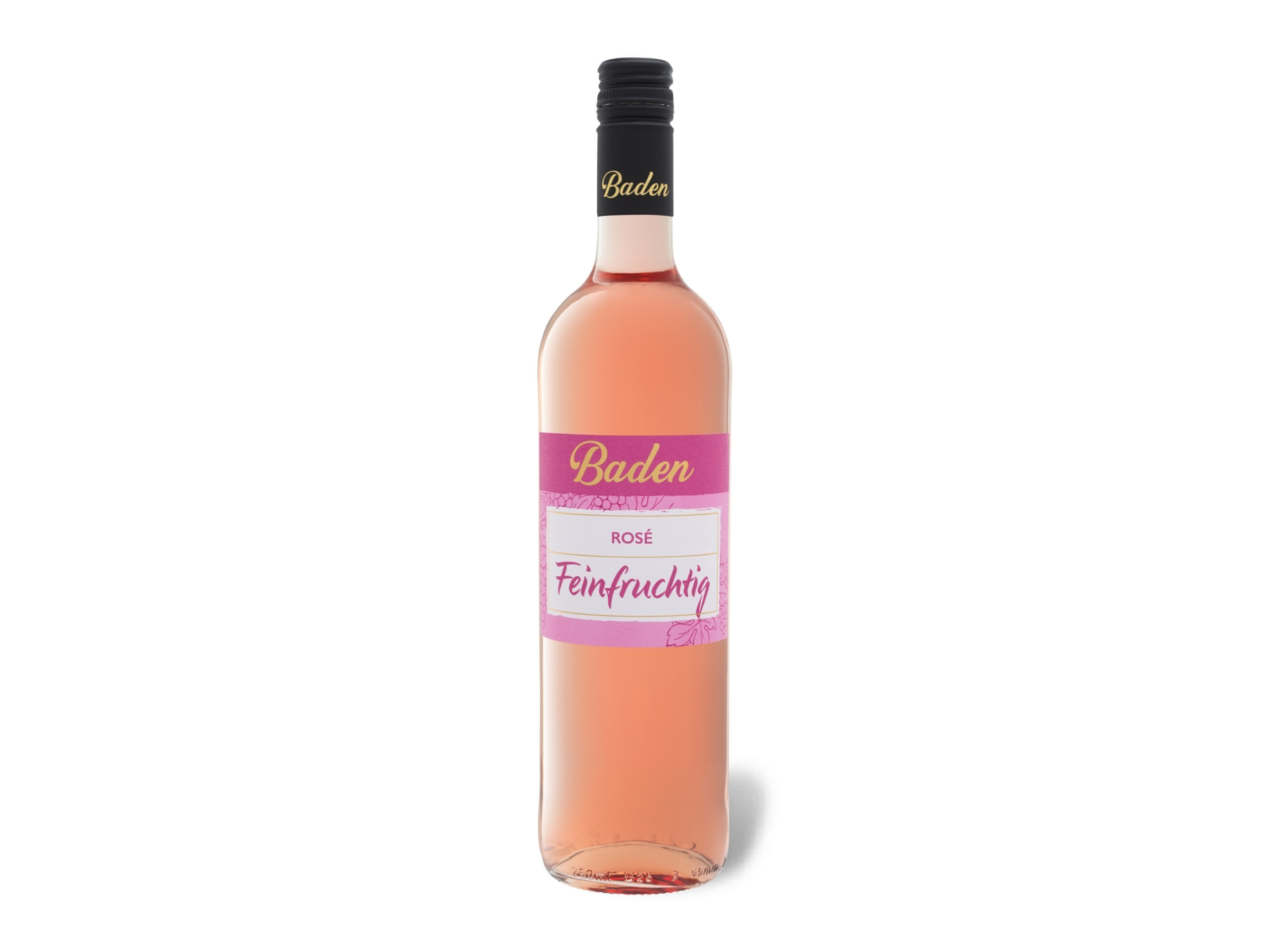 Lidl Wein-Angebot - Rosé Baden QbA feinfruchtig, Roséwein
