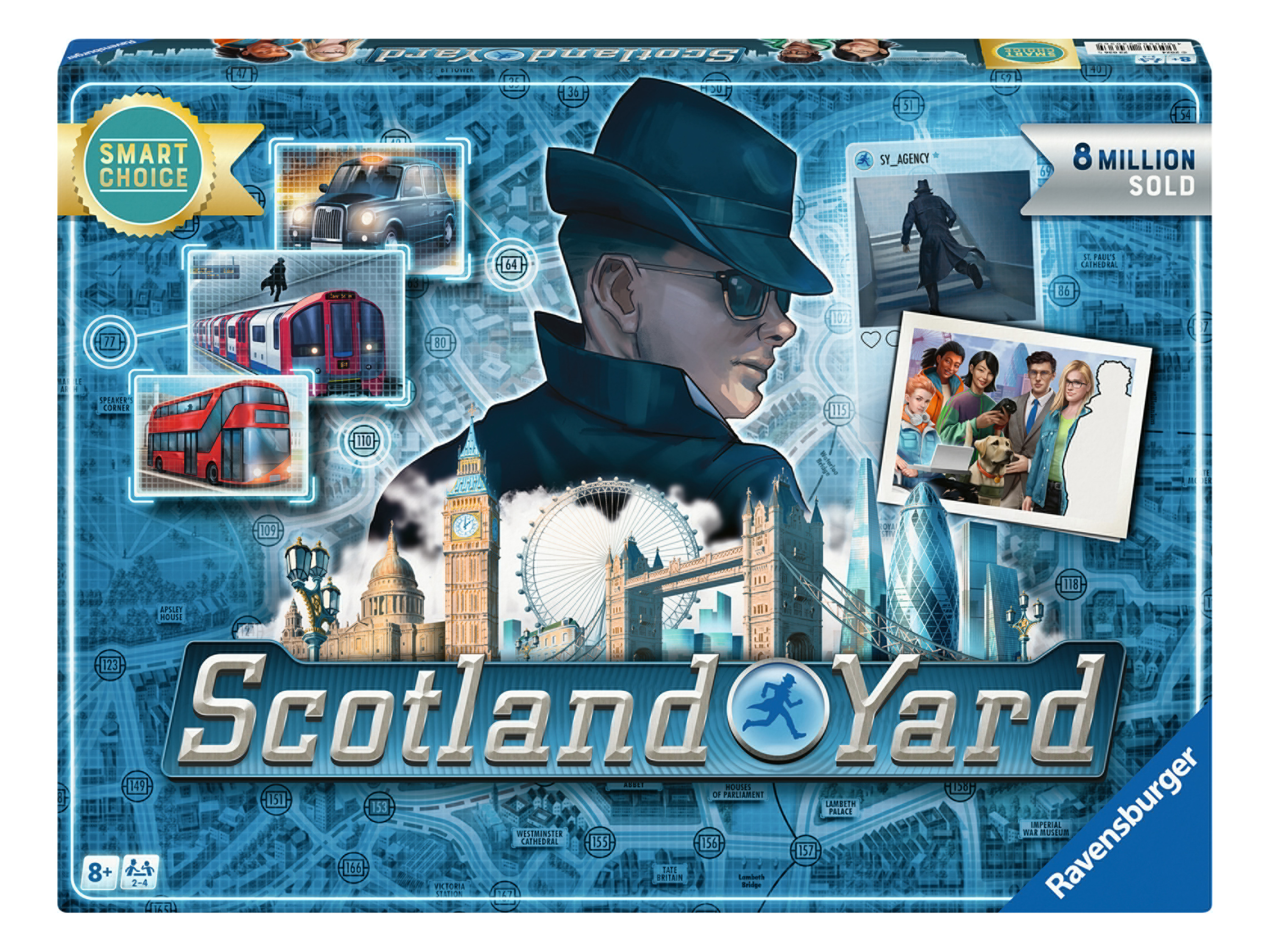 Ravensburger Spiele Klassiker (Scotland Yard)““ | Eule oder etwas anderes das nächste Ziel ist. Wie gehen Zauberer, Hexe und Co. nun vor? Bahnen sie sich selbst einen Weg oder versuchen sie, den anderen den Weg zu versperren? Wer als Erster alle Geheimnisse erkundet hat und an seinen Startplatz zurückkehrt