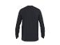 Schwarzes Langarmshirt für Herren, Rückansicht