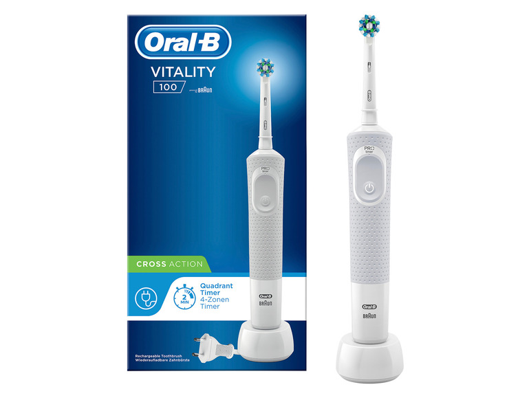 Gehe zu Vollbildansicht: Oral-B CrossAction Elektrische Zahnbürste »Vitality100«, mit 2D-Reinigungstechnologie - Bild 7