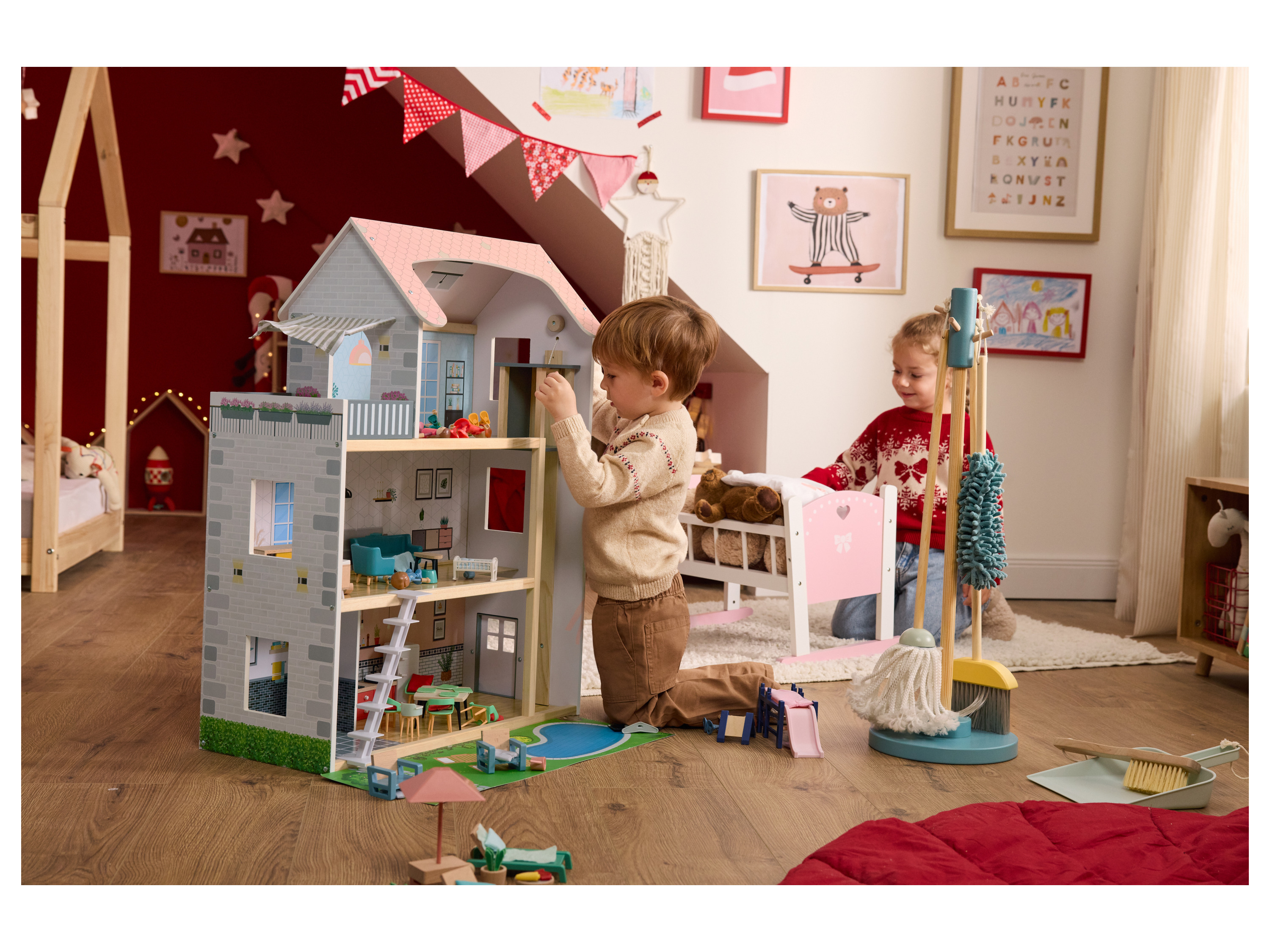 Thumbnail - lupilu® XXL-Puppenhaus