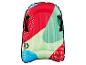Crivit aufblasbares Bodyboard, buntes Design.
