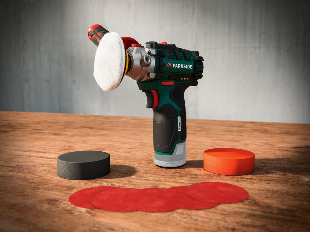 Thumbnail - PARKSIDE® 12 V Akku-Ausbesserungspolierer »PAAP 12 C3«, ohne Akku und Ladegerät