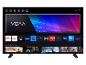 Telefunken Smart TV mit VIDAA-Oberfläche, die Apps wie Netflix, YouTube und Disney+ zeigt.