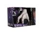 Wednesday Thing R/C Spielzeug in einer Box mit Wednesday Addams Illustration.