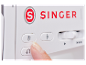 Singer Nähmaschine: Steuerung und Funktionstasten.