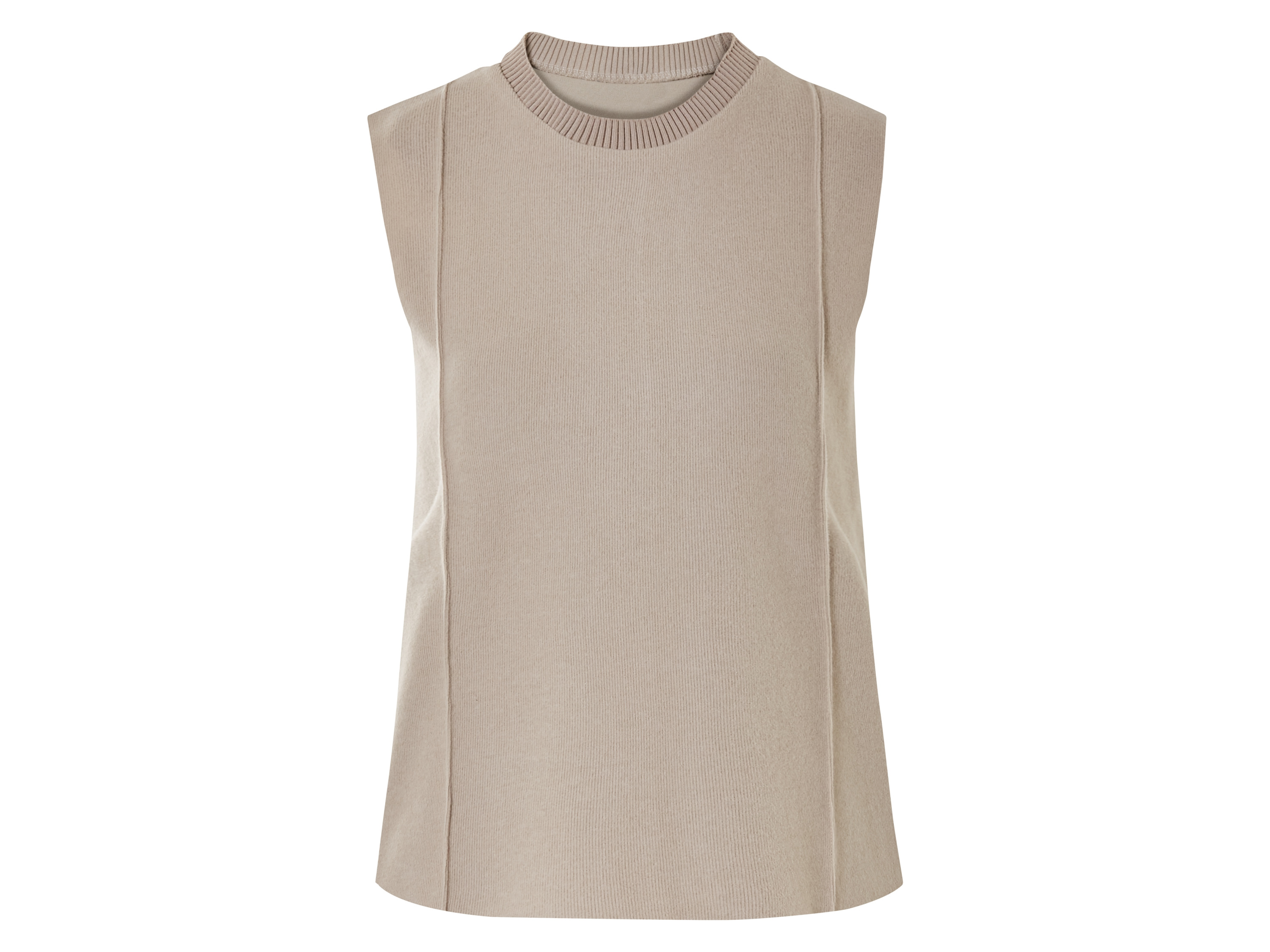 esmara® Damen Top Loungewear (Beige, L(44/46)) | 04052916292662