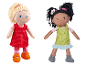 HABA Stoffpuppen Annelie und Carie.