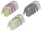 Set aus 5 langärmeligen Babybodys mit „Hello“-Blumen-, Löwen-, Tier- und Streifenmustern.