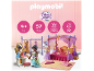 Kinderspielset mit Prinzessin, Schlafzimmer, Schminktisch und Kleiderständer.