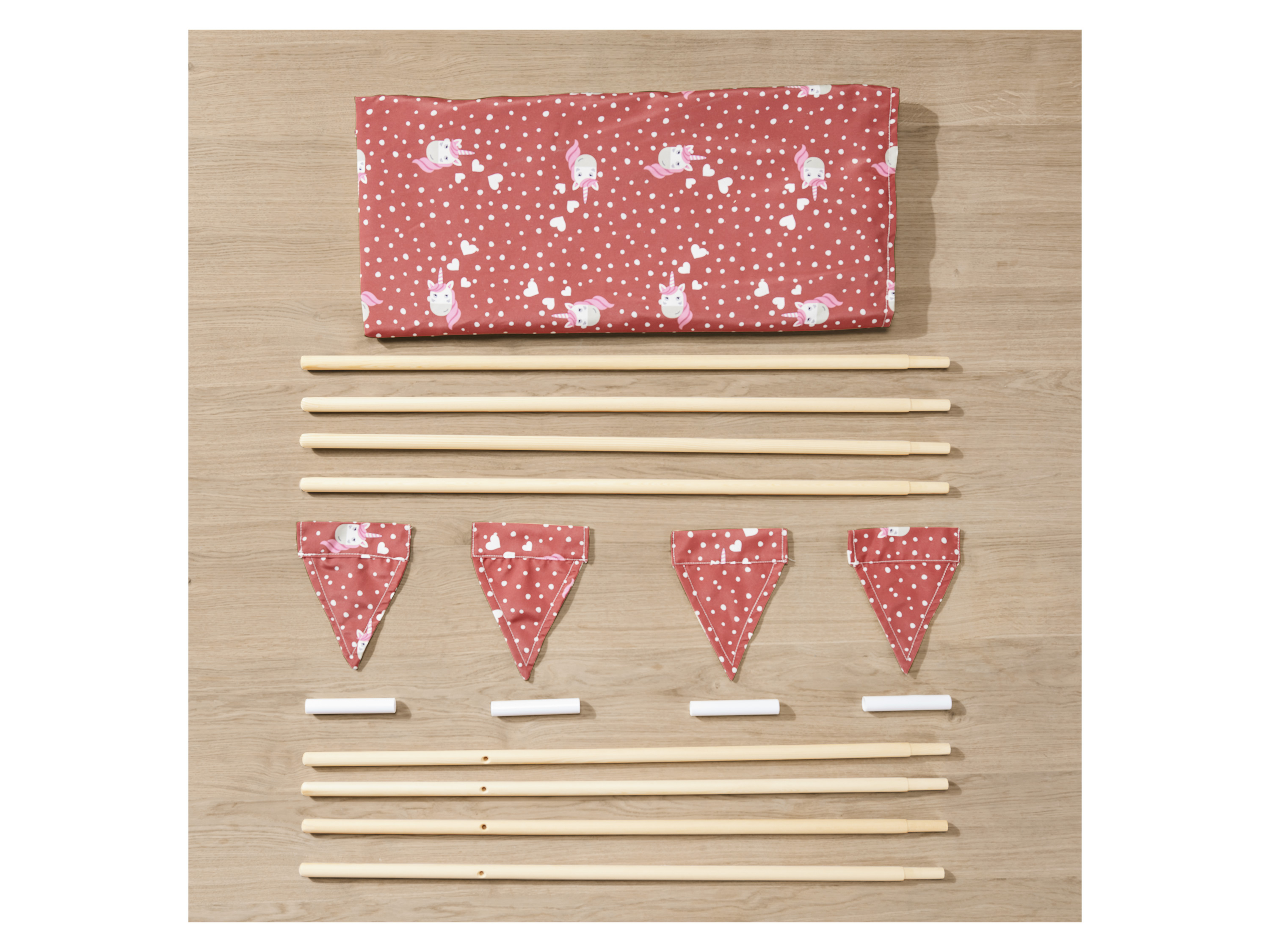 Thumbnail - lupilu® Holz Tipi Spielzelt (Rot)