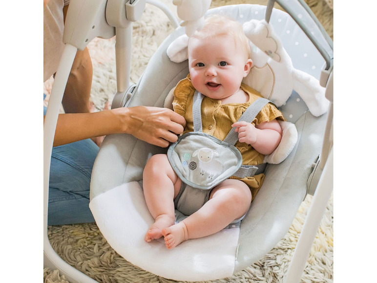 Gehe zu Vollbildansicht: Ingenuity™ Tragbare Babyschaukel »Comfort 2 Go«, mit Kuschellamm - Bild 12