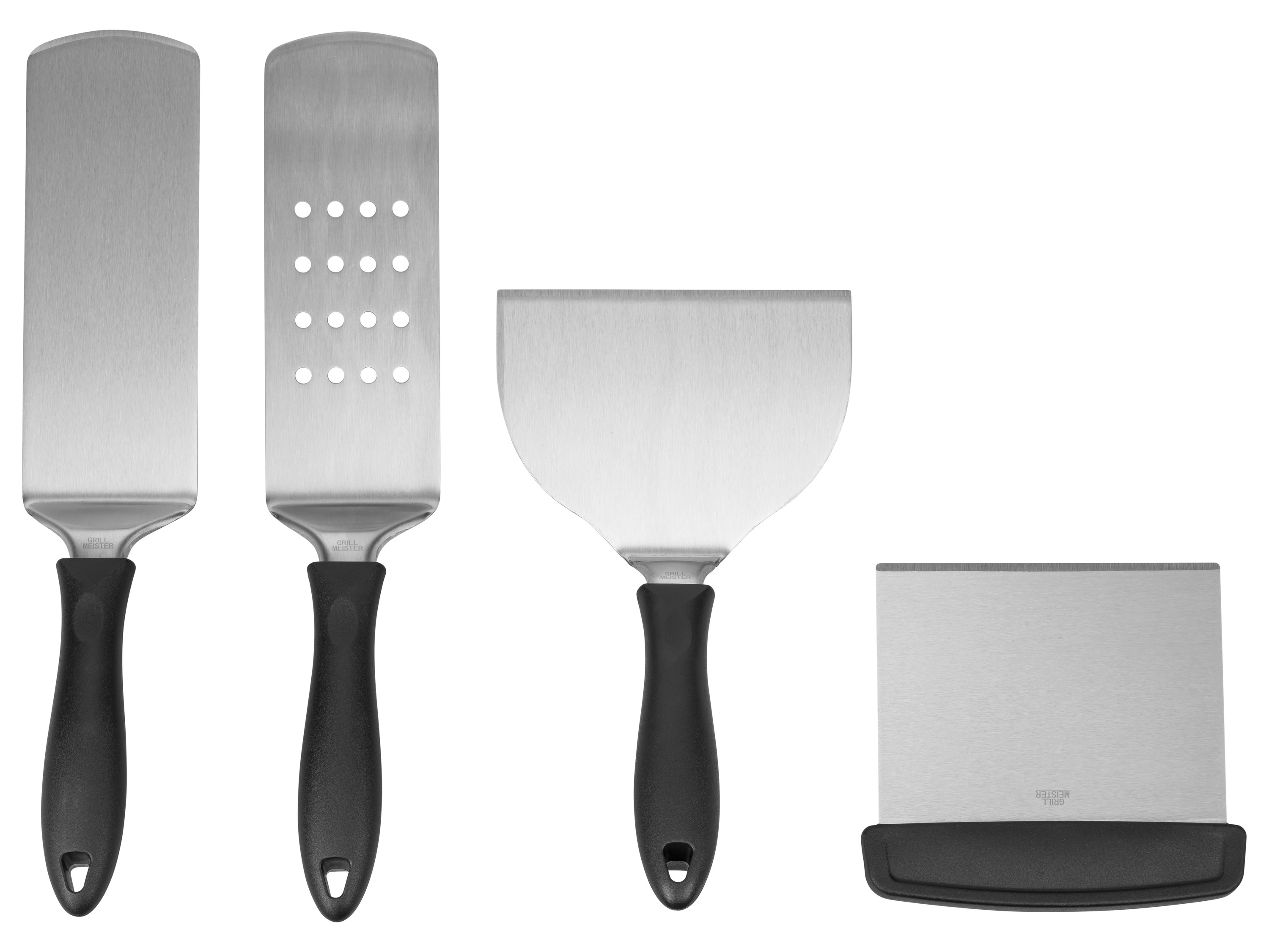 GRILLMEISTER Grillbesteck in Aufbewahrungstasche (Grillspachtel Set)““ | 04052916390313