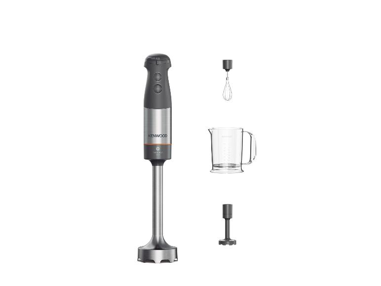 Stabmixer mit Schneebesen, Zerkleinerer und Messbecher