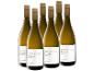 Sechs Flaschen trockener Sauvignon Blanc Weißwein aus Rheinhessen, Germanland.