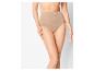 Beige High-Waist Shapewear.