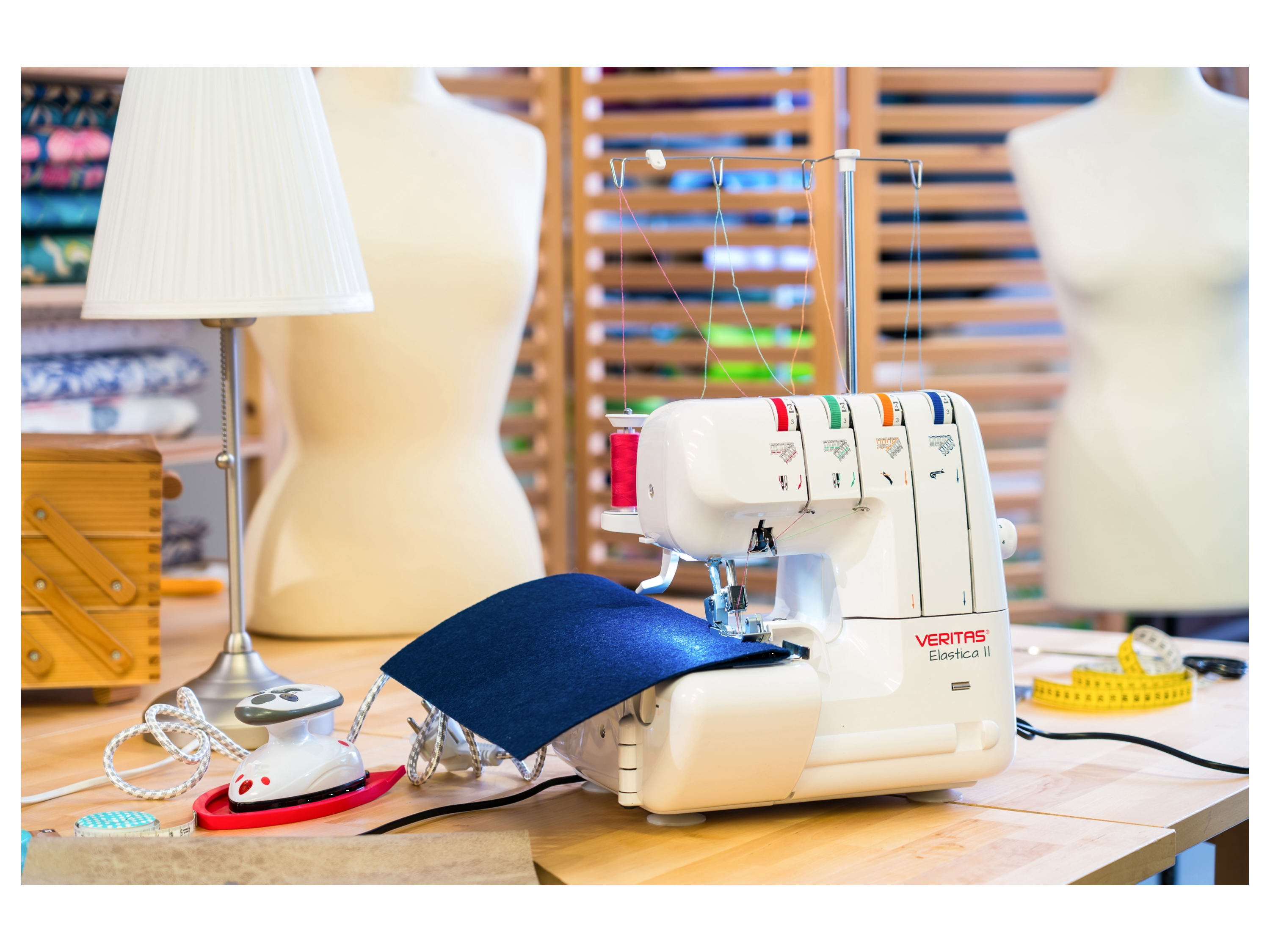 Thumbnail - Veritas Overlock-Nähmaschine »Elastica II«, 75-1000 Stiche/Min.