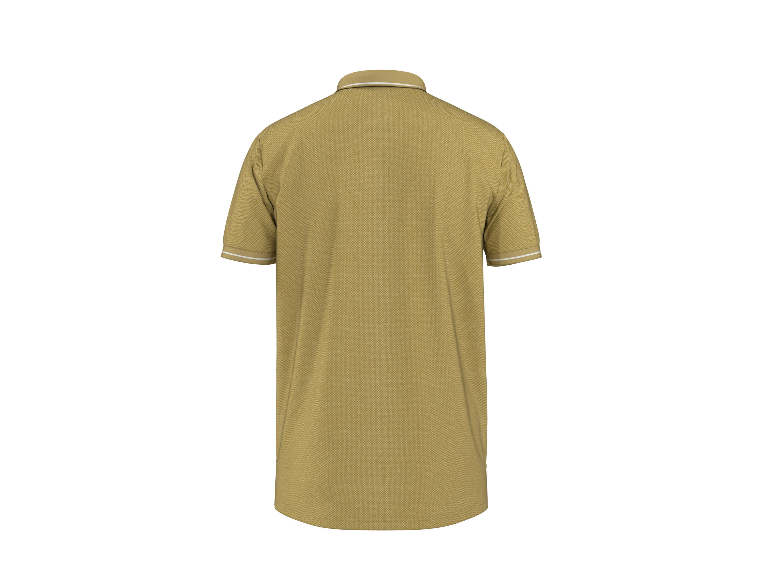 ESMARA MEN Herren Piqué Poloshirt (Olive, M (48/50)) – Bild 4 von 4