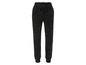Schwarze Jogginghose aus Teddystoff