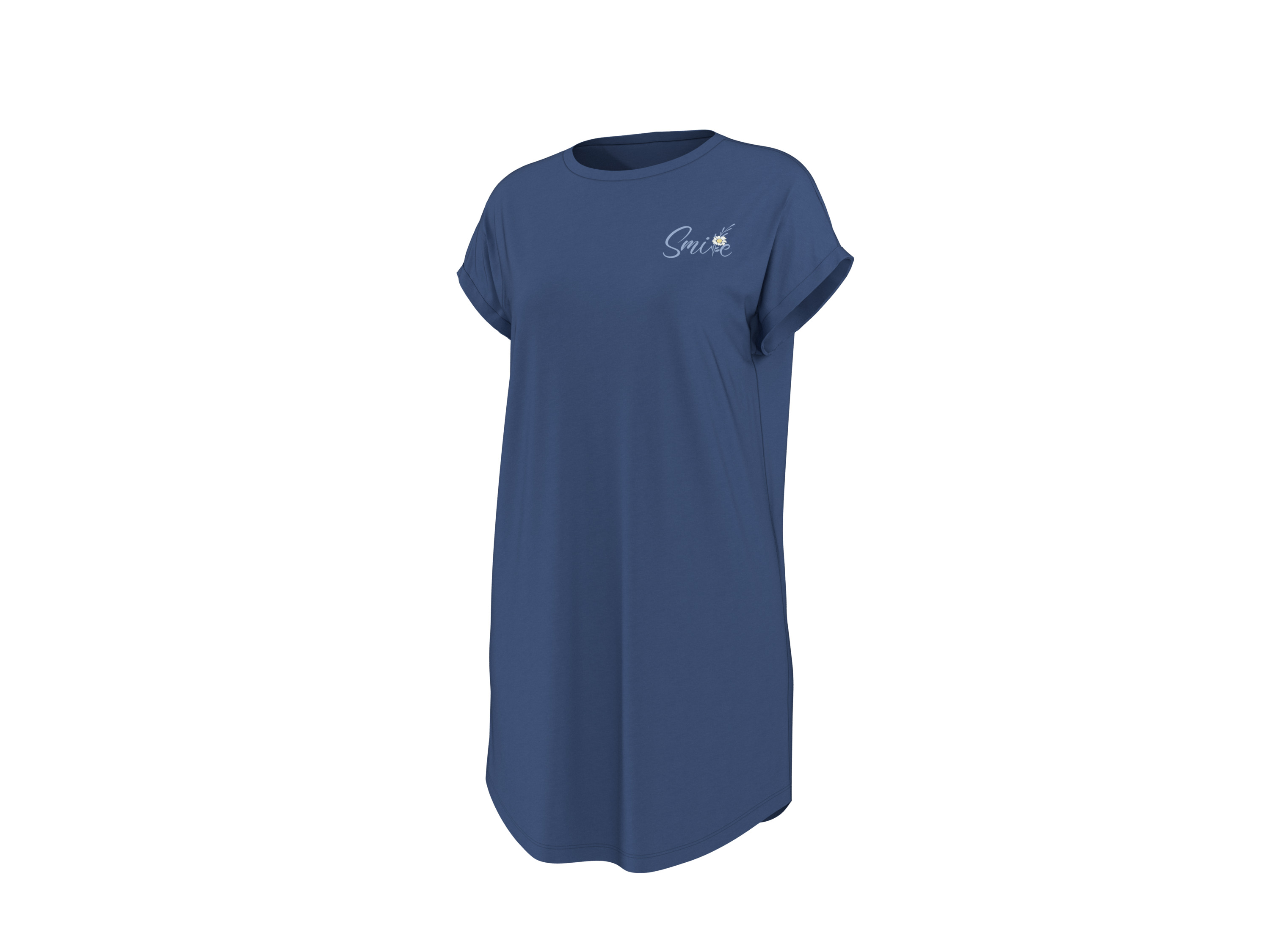 ESMARA® Damen Bigshirt (Blau, XS(32/34))