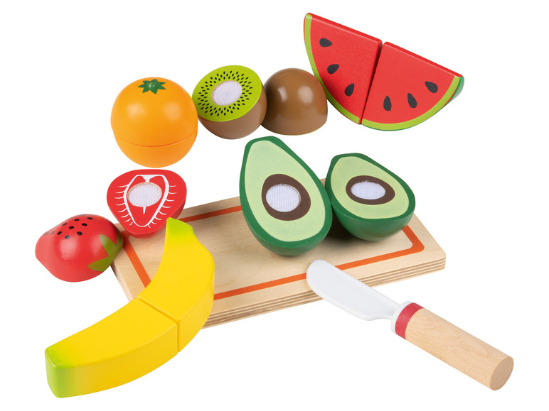 Gehe zu Vollbildansicht: Playtive Lebensmittel-Set, aus Echtholz und hochwertigem Kunststoff - Bild 7