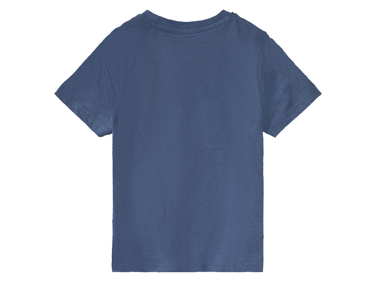 Gehe zu Vollbildansicht: lupilu® Kleinkinder Jungen T-Shirts, 3 Stück, mit Rundhalsausschnitt - Bild 6