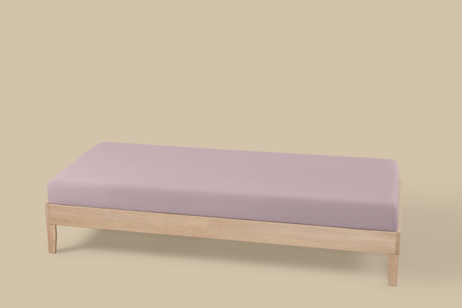 LIVARNO® Jersey-Spannbettlaken, 90-100 x 200 cm (dusty pink) – Bild 2 von 4