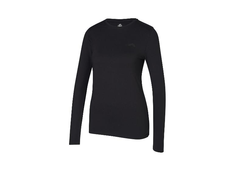 Schwarzes Crivit Langarmshirt für Damen