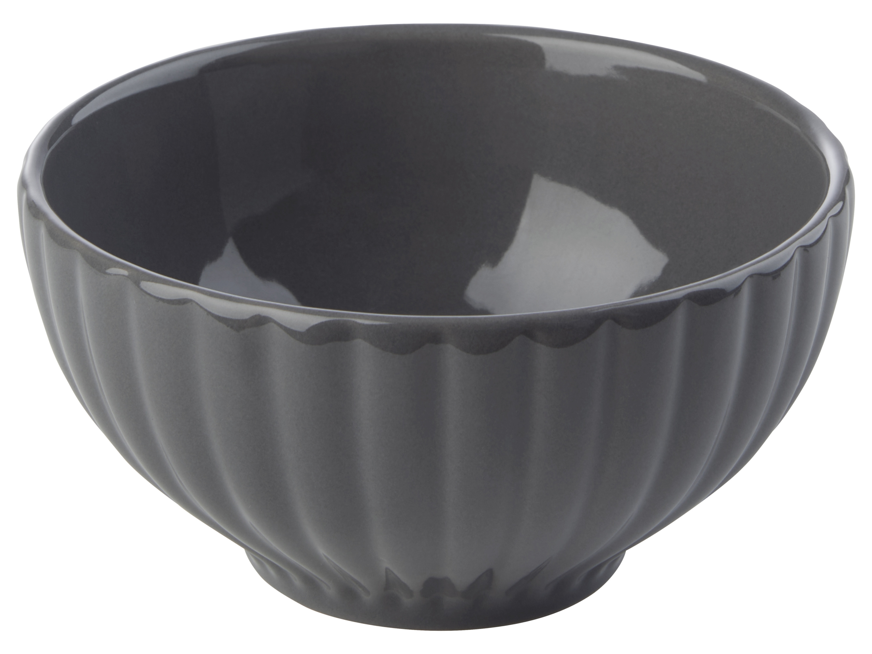 Thumbnail - LIVARNO home Steingut Geschirr (Schüssel, Grau)