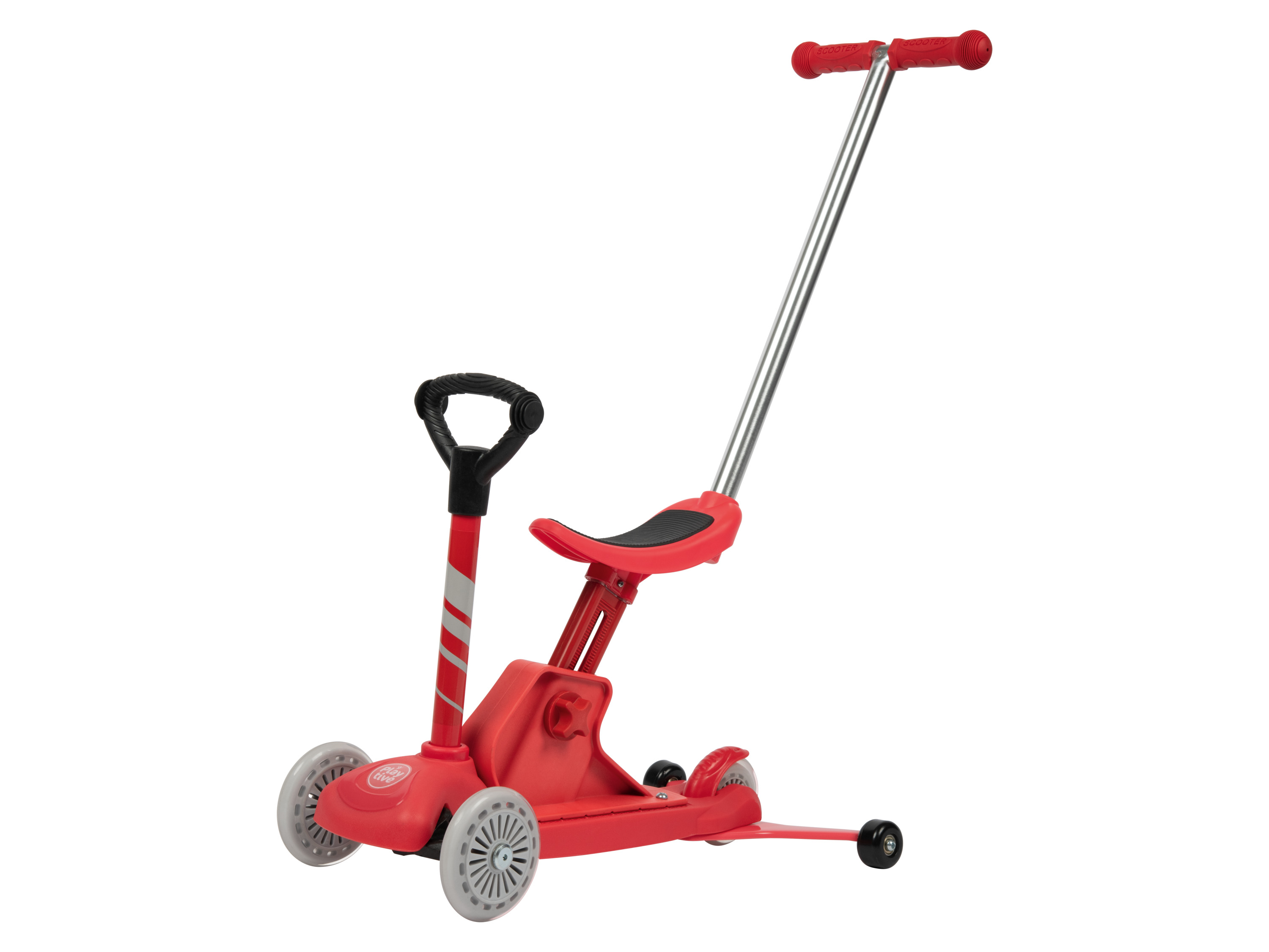 Playtive Kleinkinder Scooter 4in1 (Rot)““ | 04052916268995