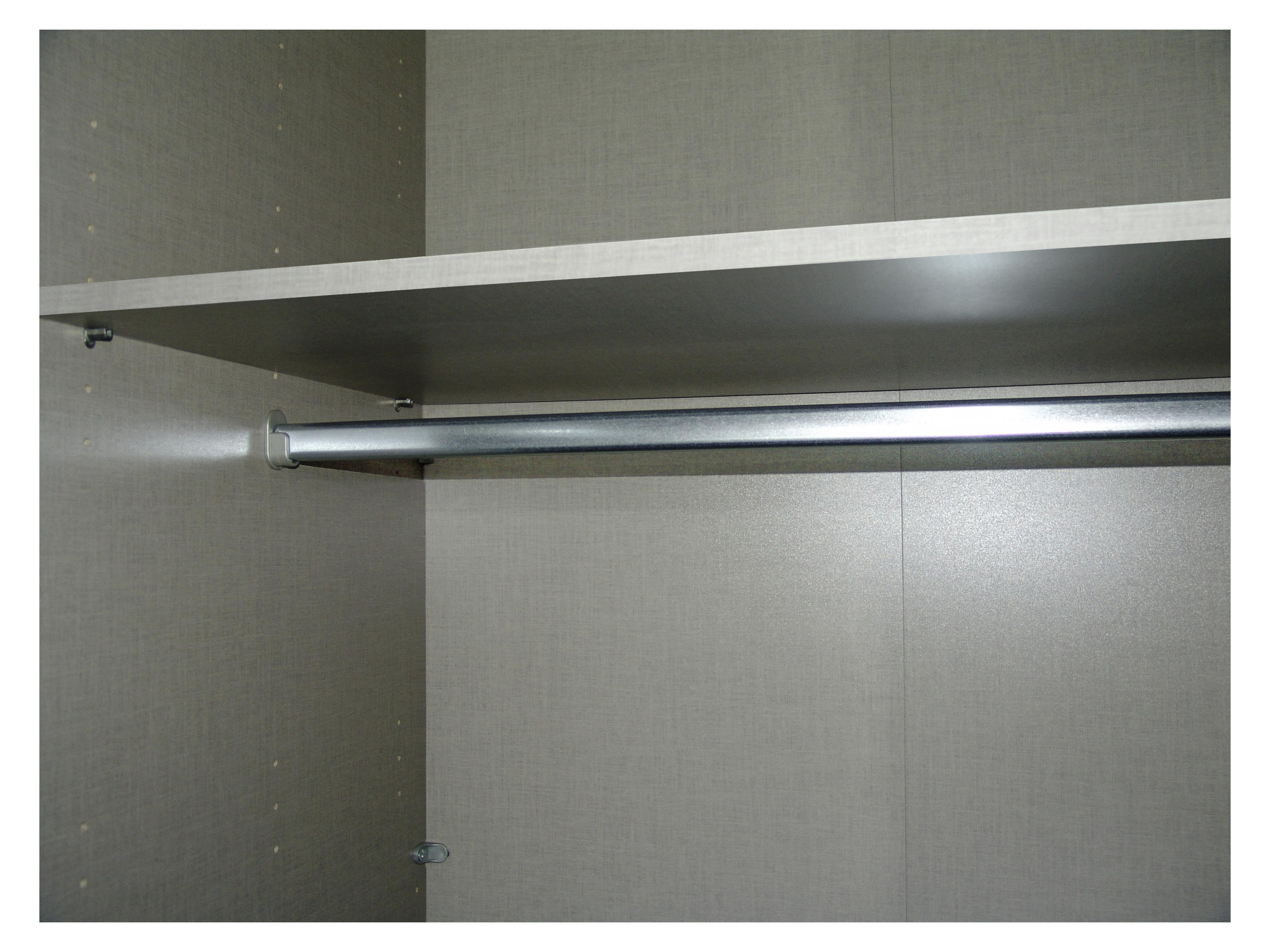 Thumbnail - rauch ORANGE Quadra Schwebetürenschrank mit Spiegelelementen (Basic-Ausstattung, Korpus: Graumetallic, Breite: 271cm/Höh...