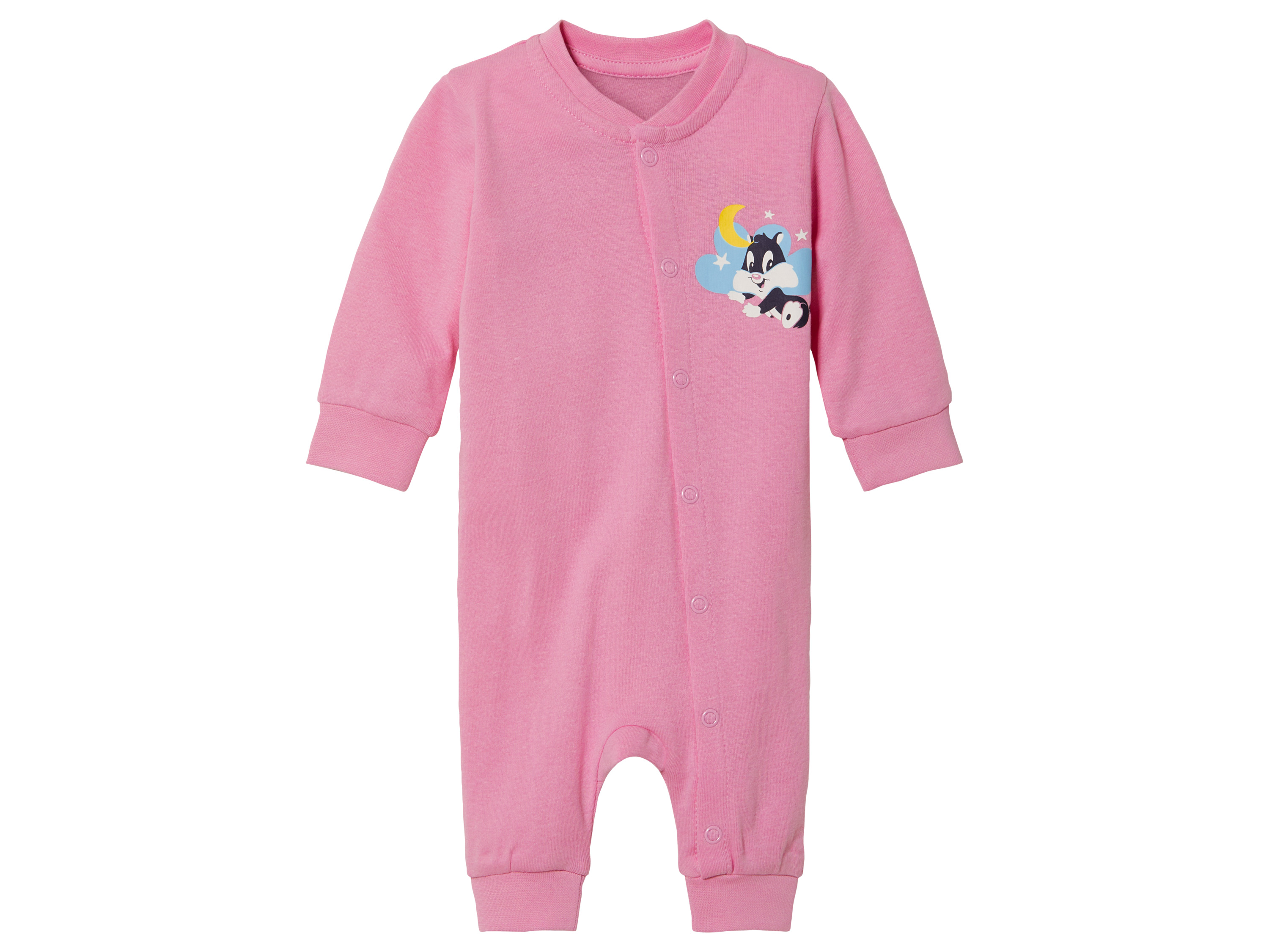 Baby Schlafoverall mit  Looney Tunes-Motiv (Rosa, 62/68)““ | dass ein Textil- oder Lederprodukt auf mehr als 300 Schadstoffe geprüft wurde. Cotton made in Africa Wir unterstützen den nachhaltigen Baumwollanbau in Afrika Die Initiative Cotton made in Africa leistet mit ihrer Arbeit einen wichtigen Beitrag zur Armutsbekämpfung in Afrika und zum Umweltschutz. In Schulungen vor Ort erlernen die Bauern effiziente und nachhaltige Anbaumethoden, die ihnen helfen, bessere Erträge zu erzielen sowie die Umwelt und ihre Gesundheit zu schonen. Ermöglicht wird dies durch den Beitrag verantwortungsvoller Textilunternehmen als Partner der Cotton made in Africa. Eine Initiative der Aid by Trade Foundation. Mehr unter: www.cottonmadeinafrica.org ecoprint by CHT Logo 100 % ökologischer Textildruck Mit ecoprint by CHT zu einem positiven ökologischen Fußabdruck! Das innovative Drucksystem beinhaltet wasserbasierte Druckpasten und speziell ausgewählte Farben, für höchste ökologische Standards auf dem fertigen Textil. ecoprint by CHT enthält keine schädlichen Inhaltsstoffe und ist daher unbedenklich für Mensch und Umwelt. Pvc- und Phthalat-frei pflegeleicht weicher Griff““