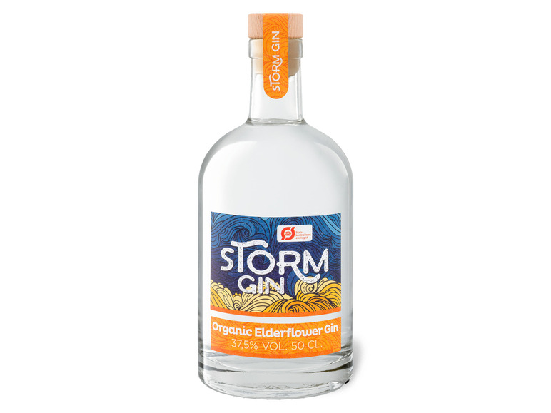 Gehe zu Vollbildansicht: Storm Gin Bio Holunderblüte 37,5% Vol - Bild 1