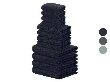 LIVARNO® Frottier-Set, 12-teilig