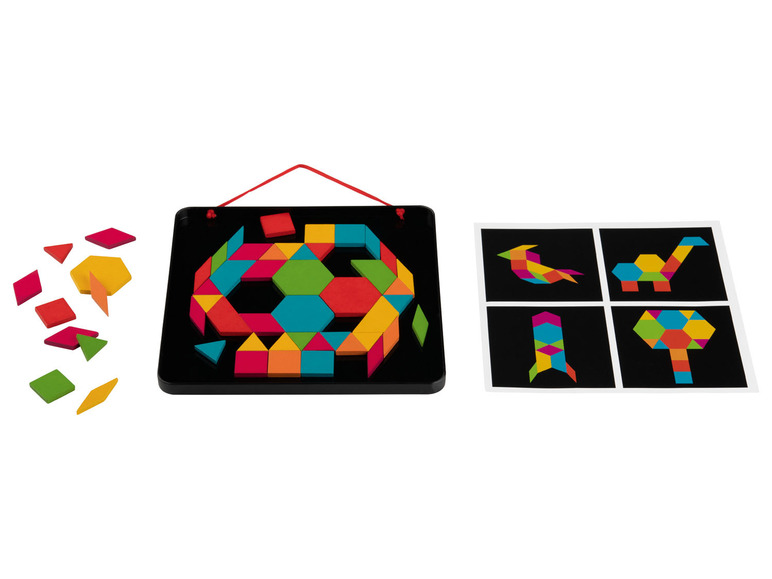 Gehe zu Vollbildansicht: Playtive Kreative Magnetformen-Tafel, mit Aufhängung - Bild 10