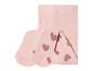 Rosa Baby Leggings mit Herzen