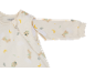 Babyschlafsack mit Hasen-, Mond- und Hausmustern, mit Reißverschluss und abnehmbaren Ärmeln.