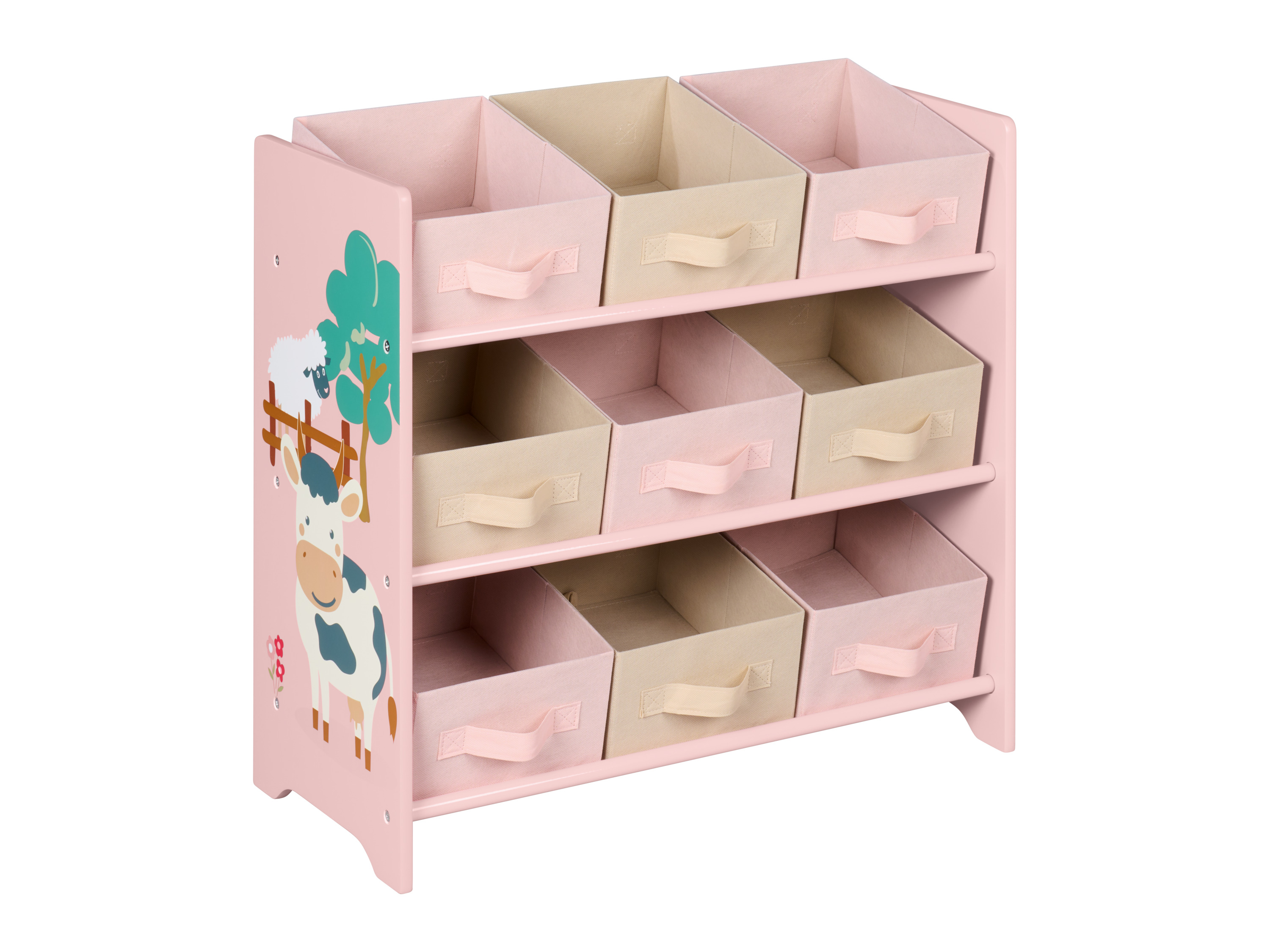 Thumbnail - LIVARNO® Kinder Aufbewahrungsregal (Rosa)""