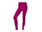 Fuchsiafarbene Sportleggings mit hoher Taille.