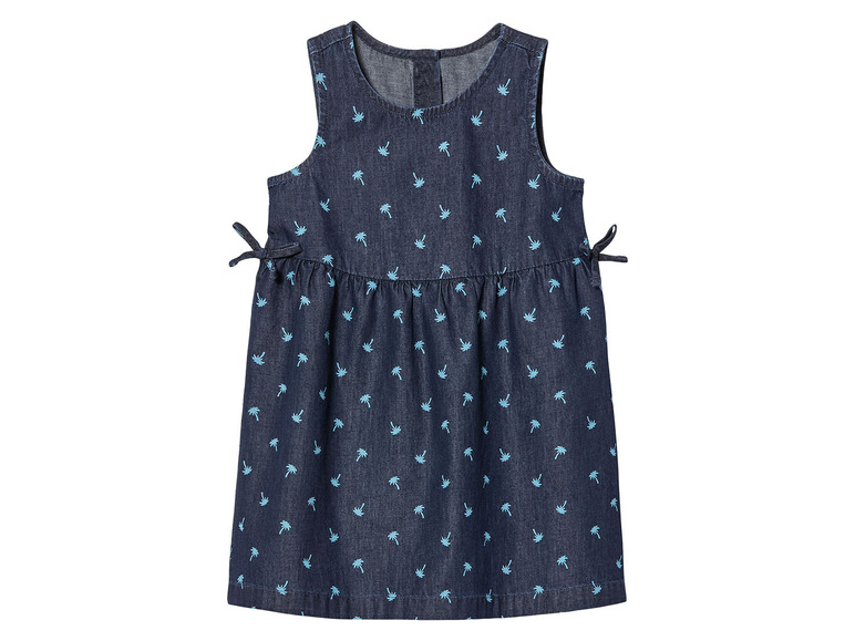 Gehe zu Vollbildansicht: lupilu® Kleinkind Denim Kleid aus reiner Baumwolle - Bild 2