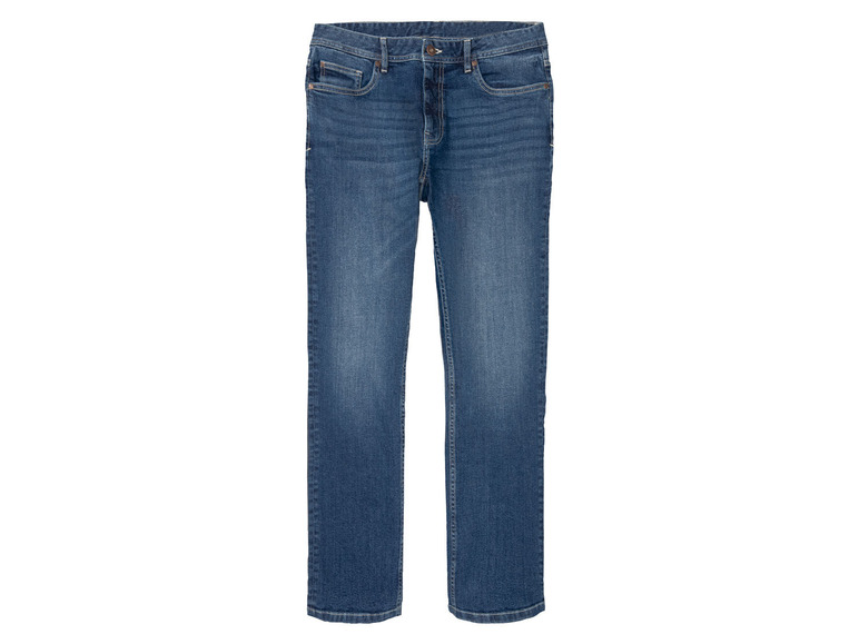 Gehe zu Vollbildansicht: LIVERGY® Herren Jeans, Straight Fit, mit hohem Baumwollanteil - Bild 9