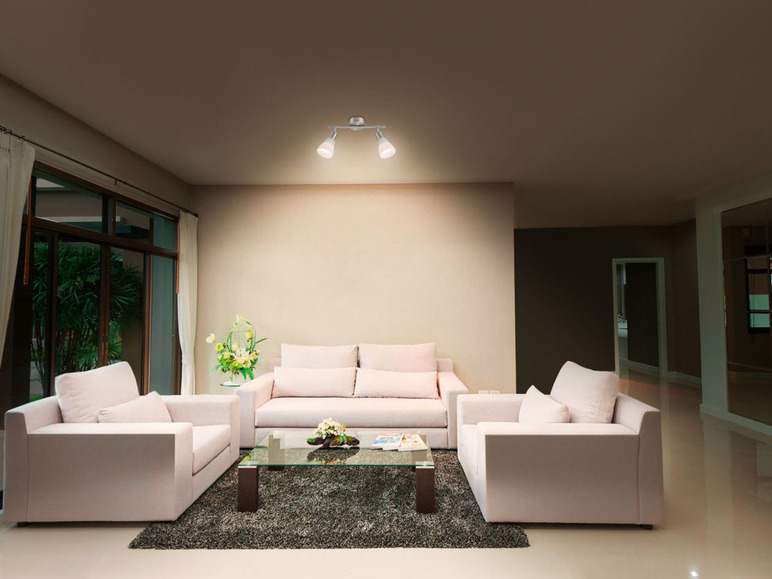 Gehe zu Vollbildansicht: LIVARNO home LED-Deckenleuchte, mit 2 LED-Leuchtmittel - Bild 4