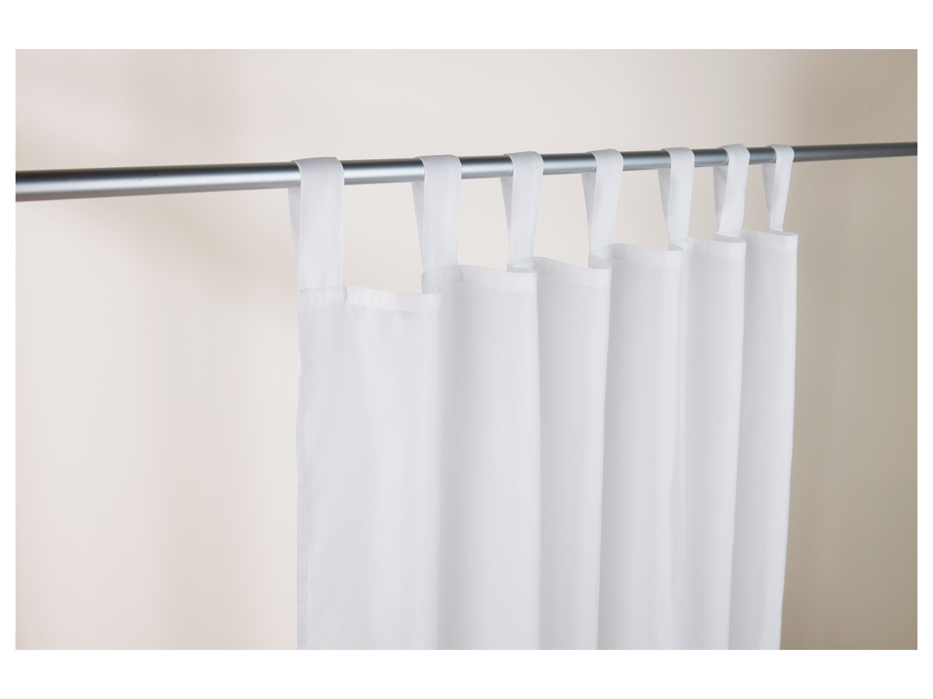 Thumbnail - LIVARNO home Vorhang 120 x 300 cm (Weiß)